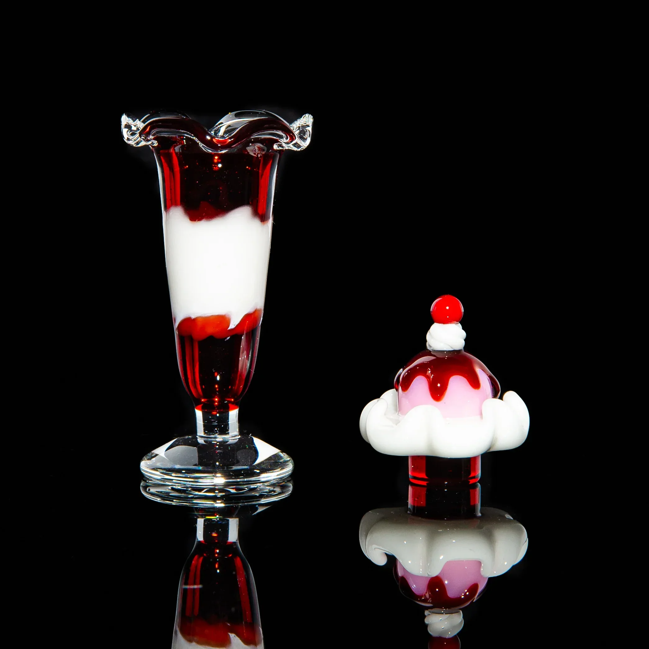 Kaji The Lab - Strawberry Ice Cream Sundae Slurper Set - Image 2