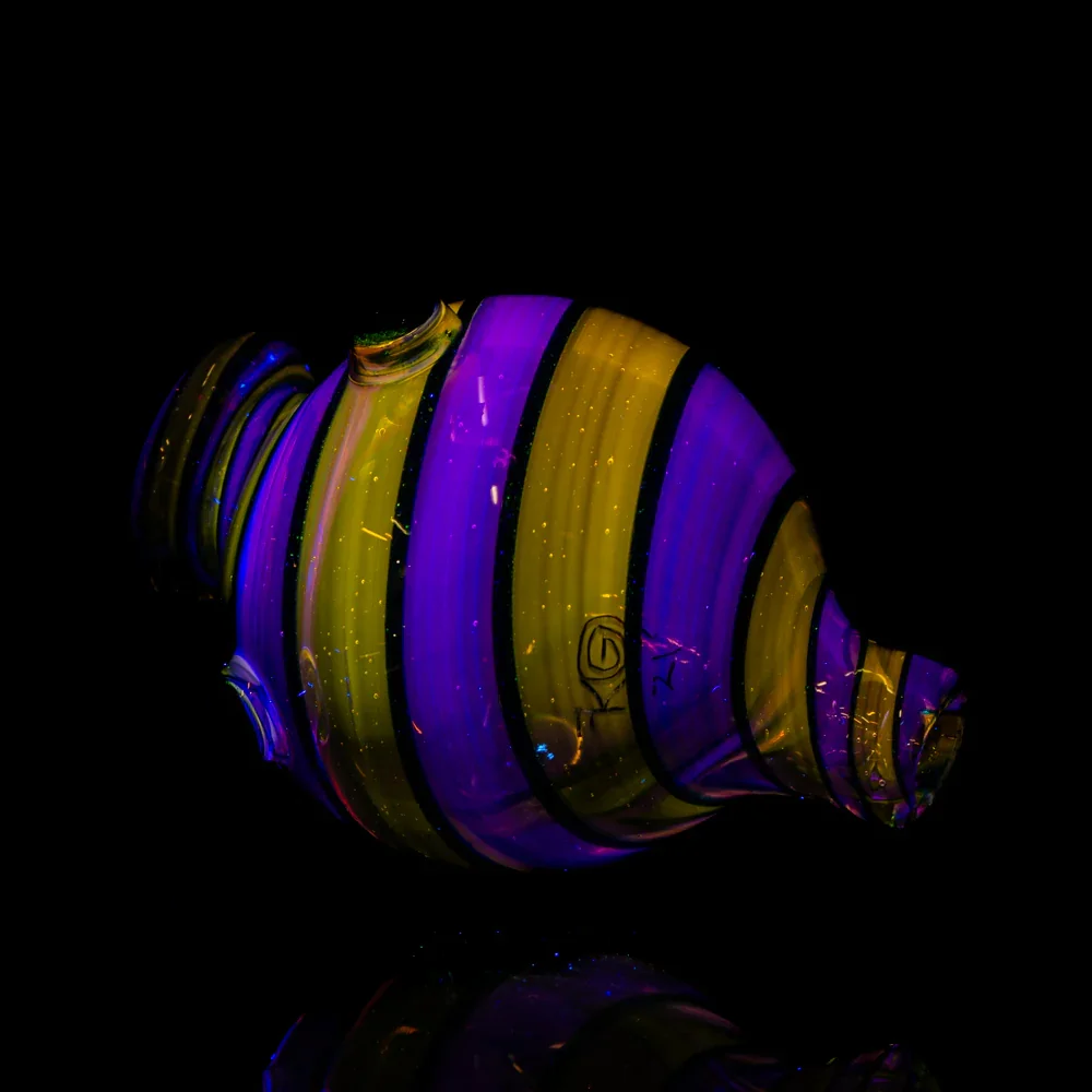 Kaleb Folck - Citrine & Purple Bubble Cap (UV) - Image 2