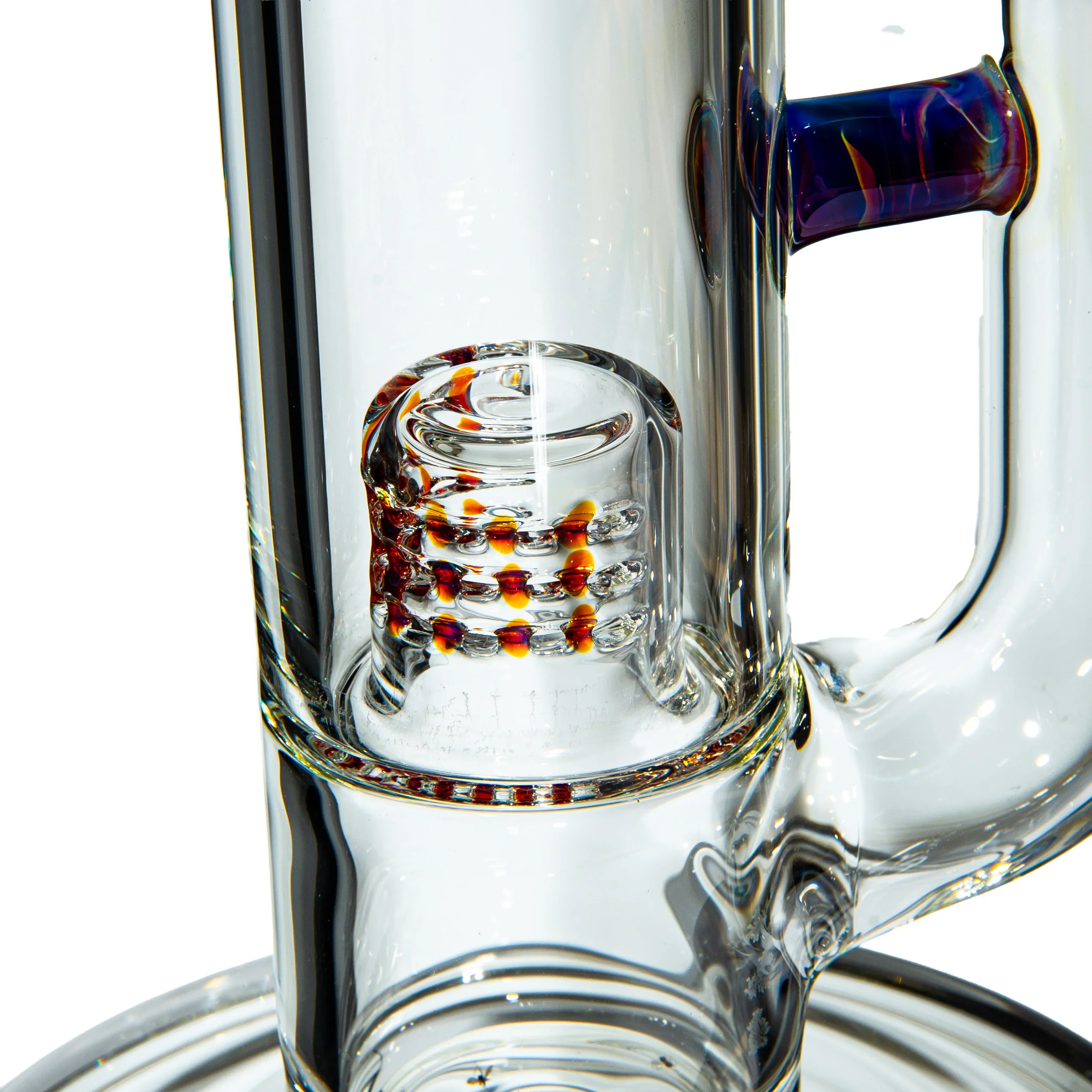 Kenta Kito - Amber Purple Gridded Cap Inline Tube - Image 2