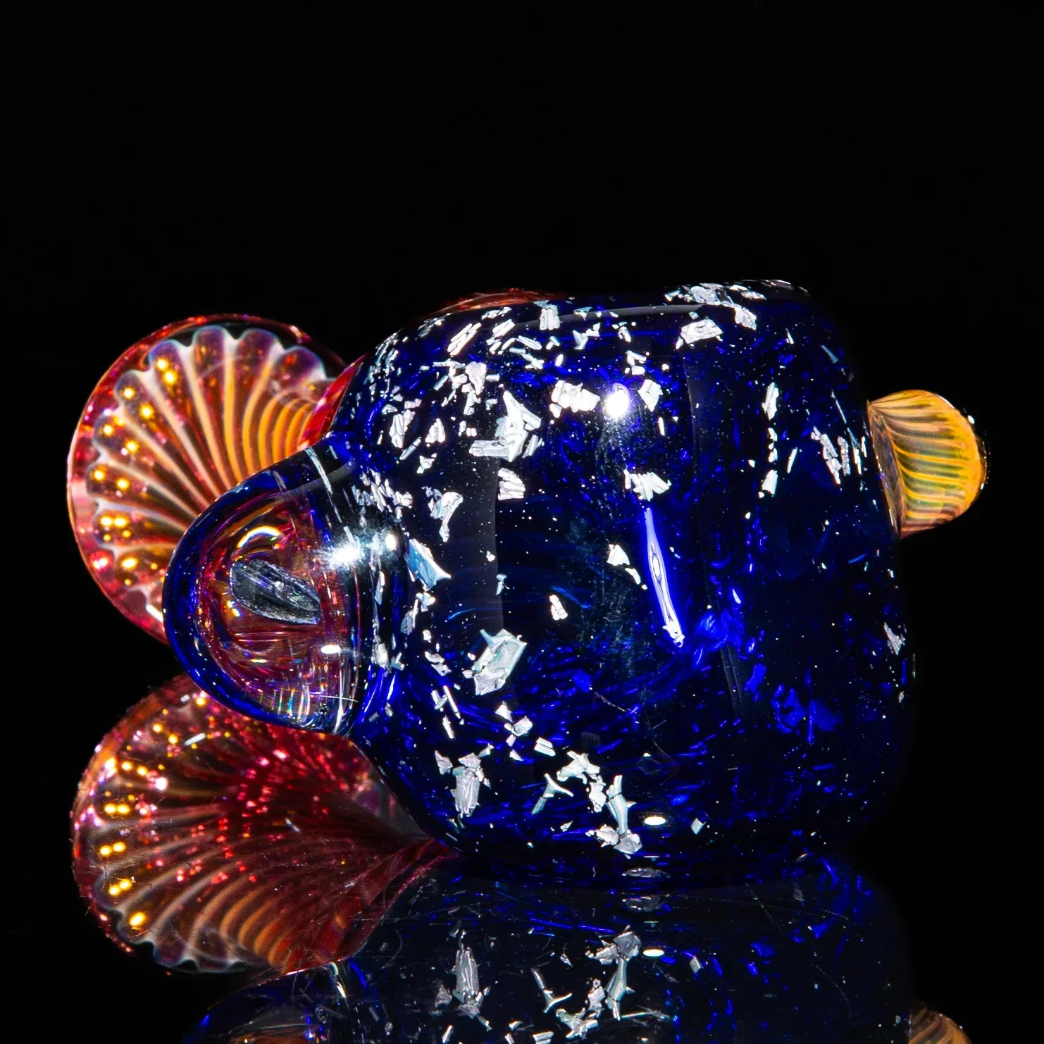 Kevin Beecher - Large Blue Tin Tack Blue Fume Spoon - Image 4