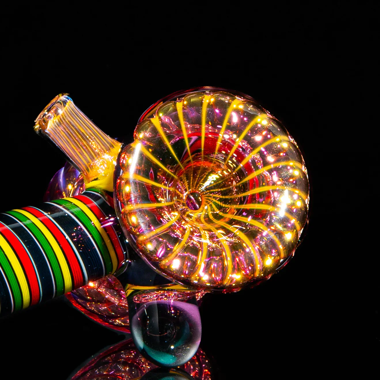 Kevin Beecher - Large Rasta Linework Fume Hammer - Image 4