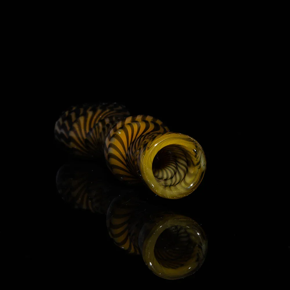 Keys - Brown Coil Pot Chillum - Image 2