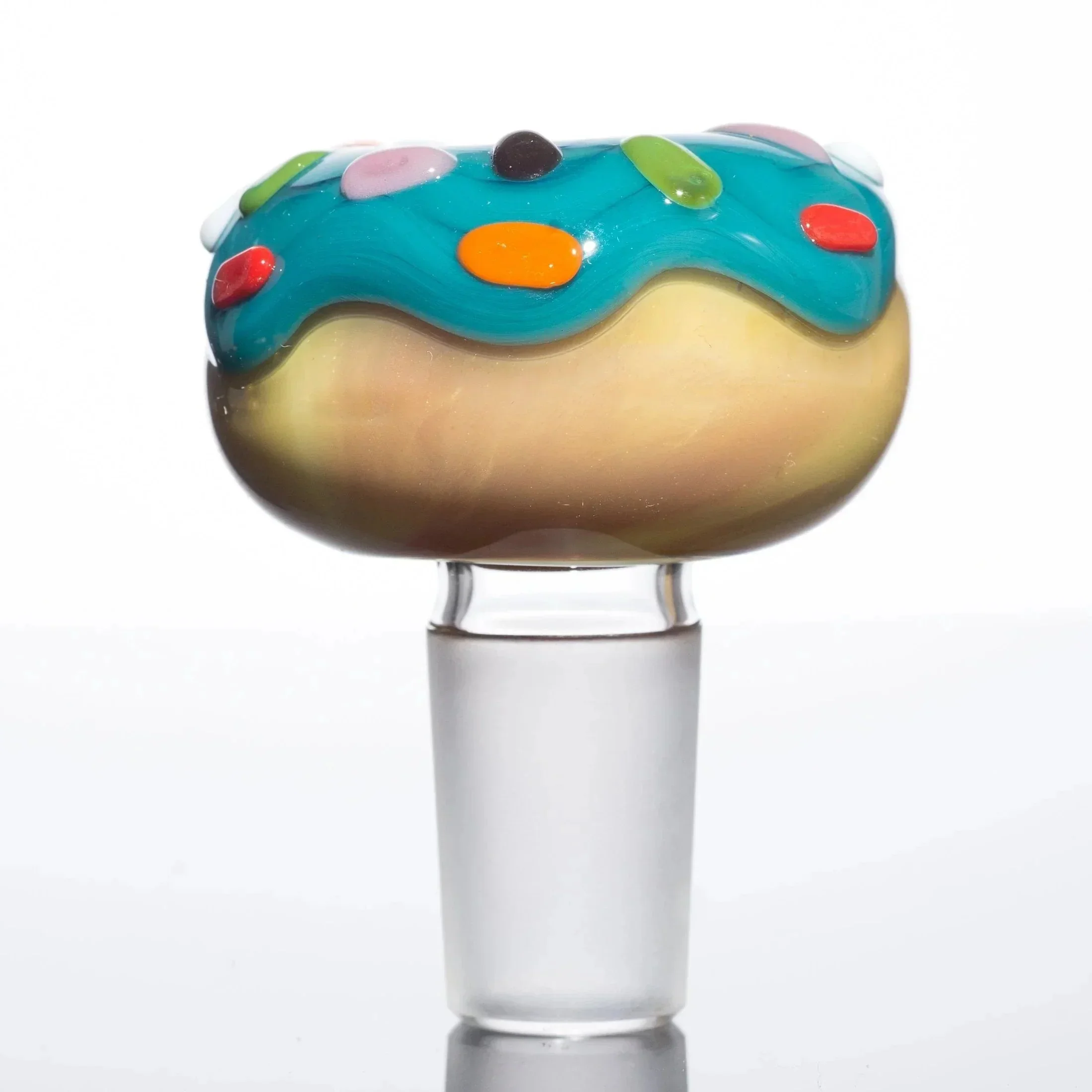 KGB Glass - Blue Raspberry 18mm Donut Slide - Image 3
