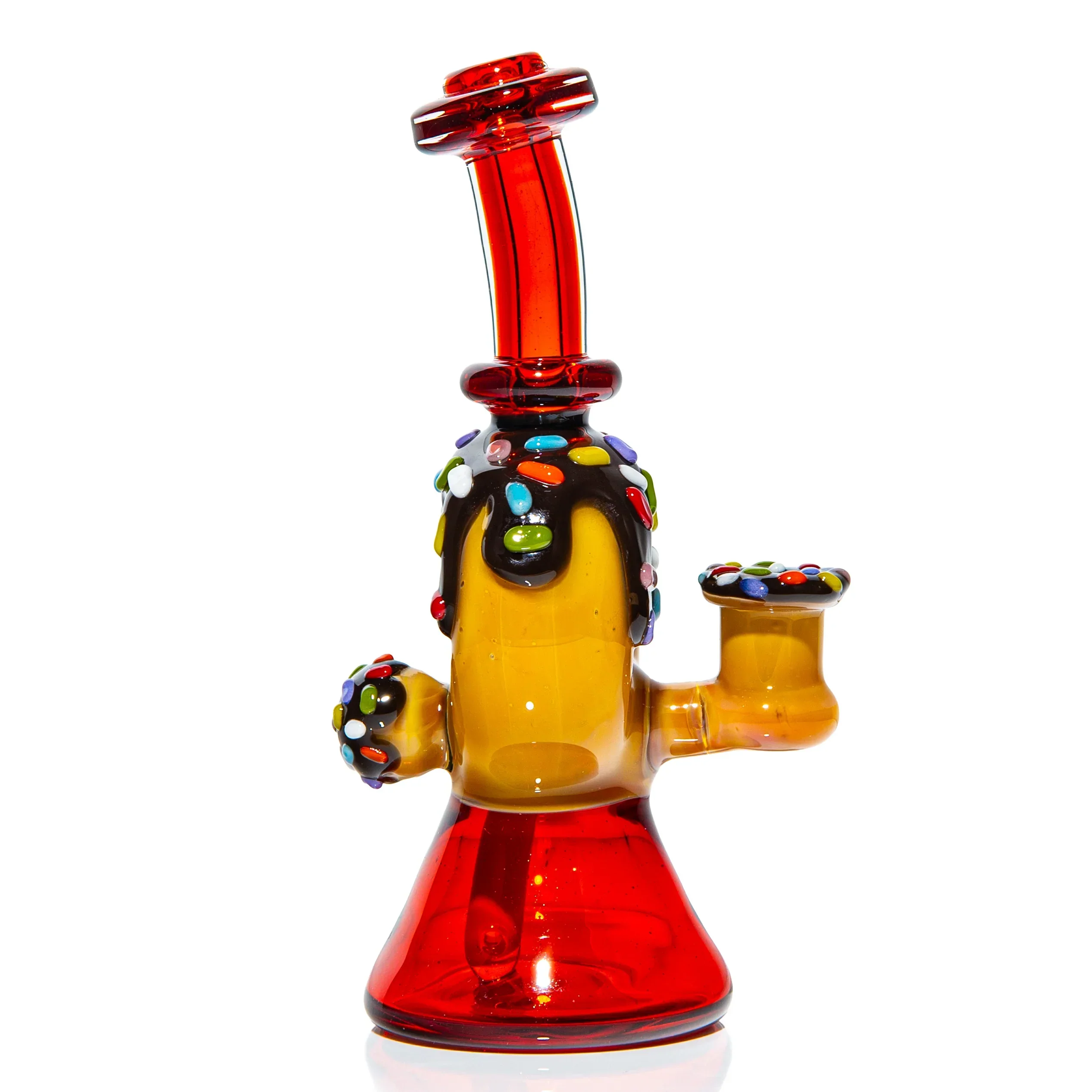KGB Glass - Chocolate Dip & Rainbow Sprinkles Donut Rig - Image 3