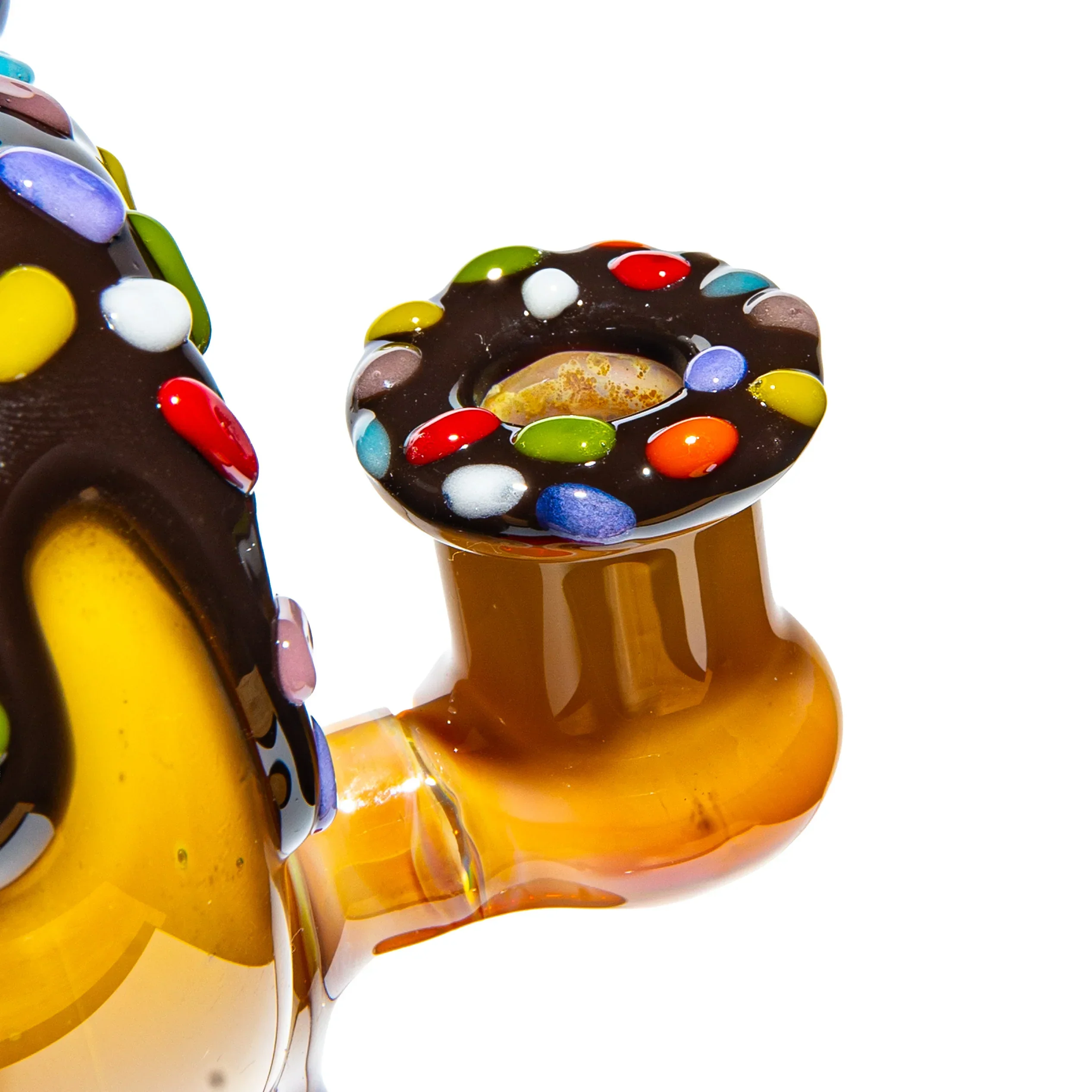 KGB Glass - Chocolate Dip & Rainbow Sprinkles Donut Rig - Image 5