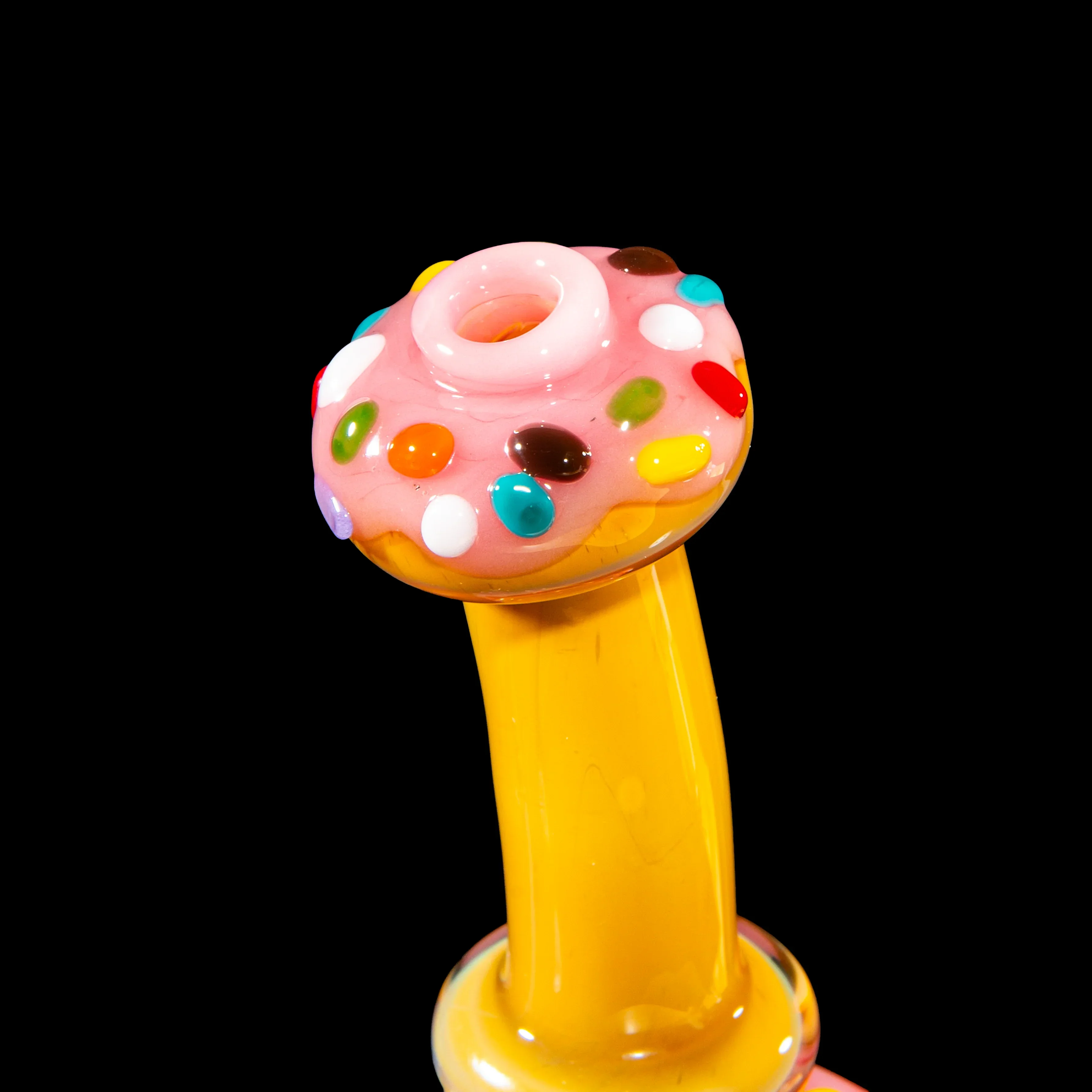 KGB Glass - Strawberry Dip & Rainbow Sprinkles Donut Rig - Image 6