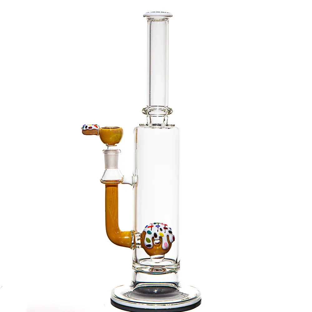KGB Glass - Vanilla Frosted Sprinkle 14mm Donut Tube - Image 3