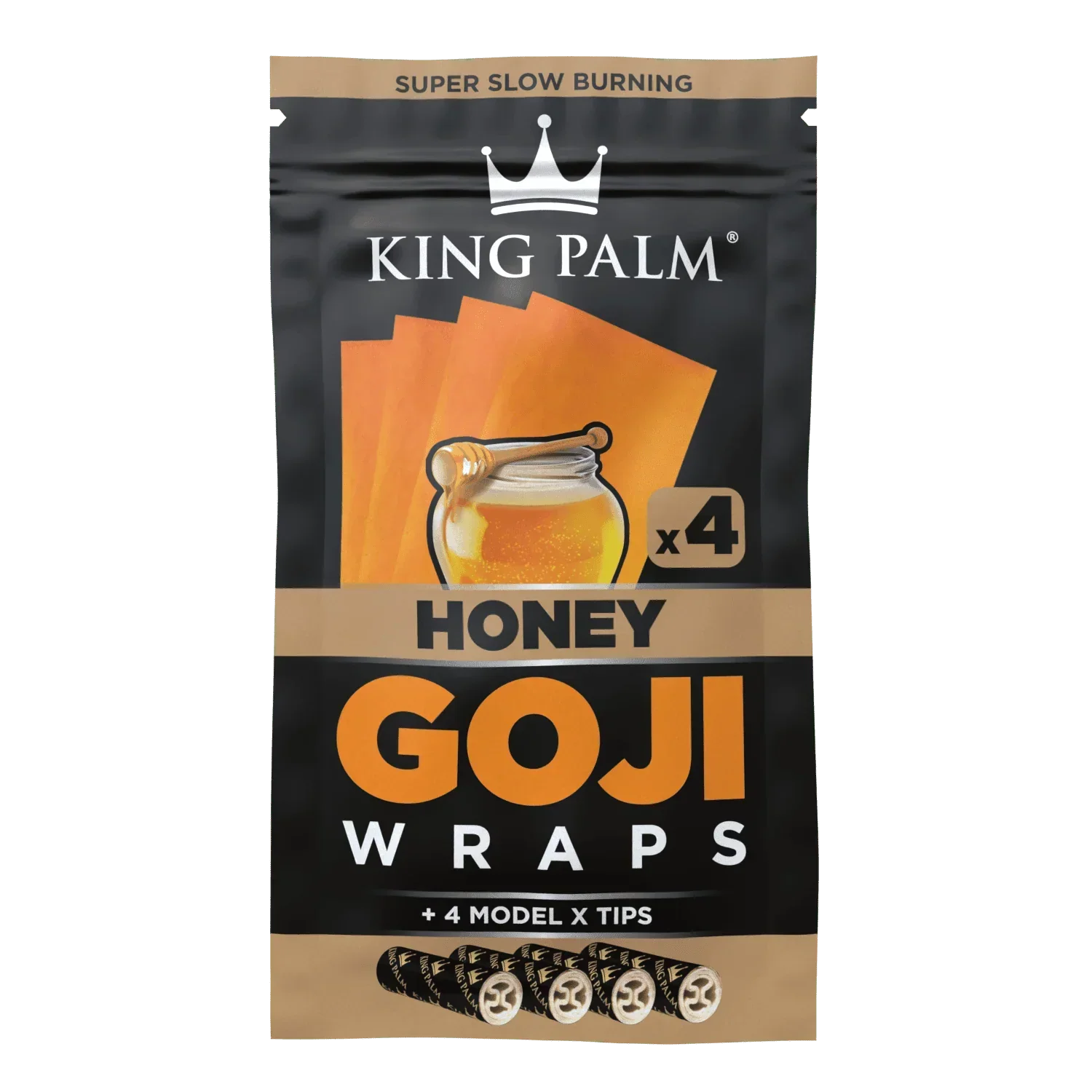 King Palm - Honey Goji Wraps 4 PK - Image 2