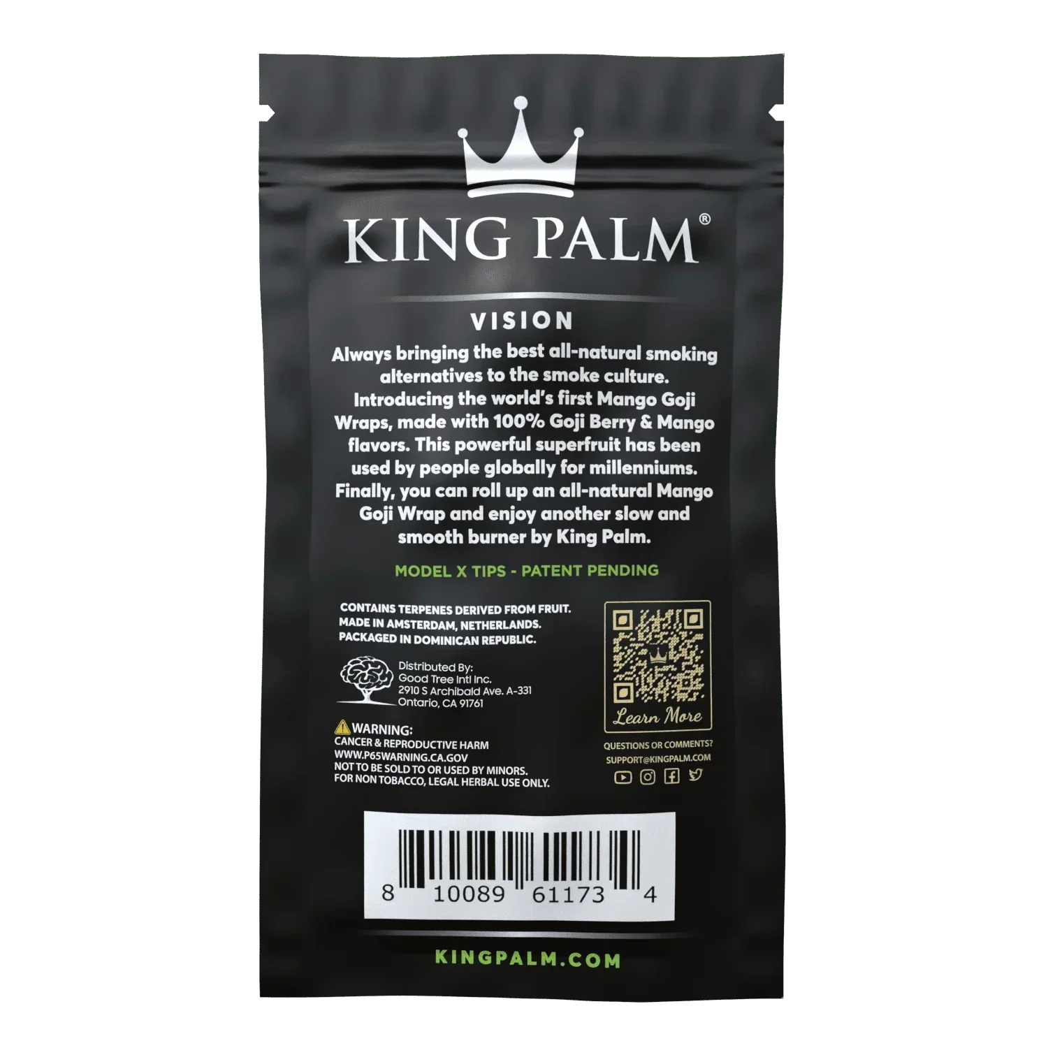 King Palm - Mango Goji Wraps 4 PK - Image 3