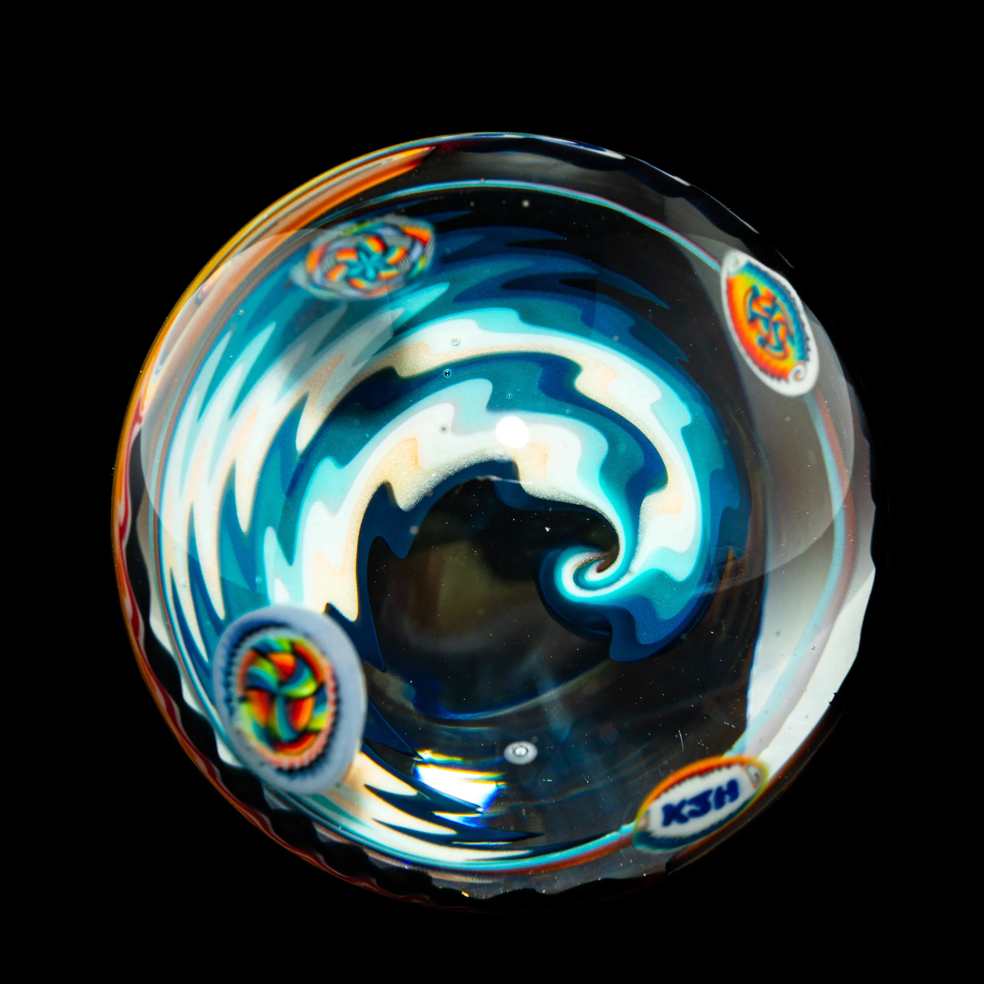 KJH Glass - Bipolar Wave 45MM Marble - Image 2