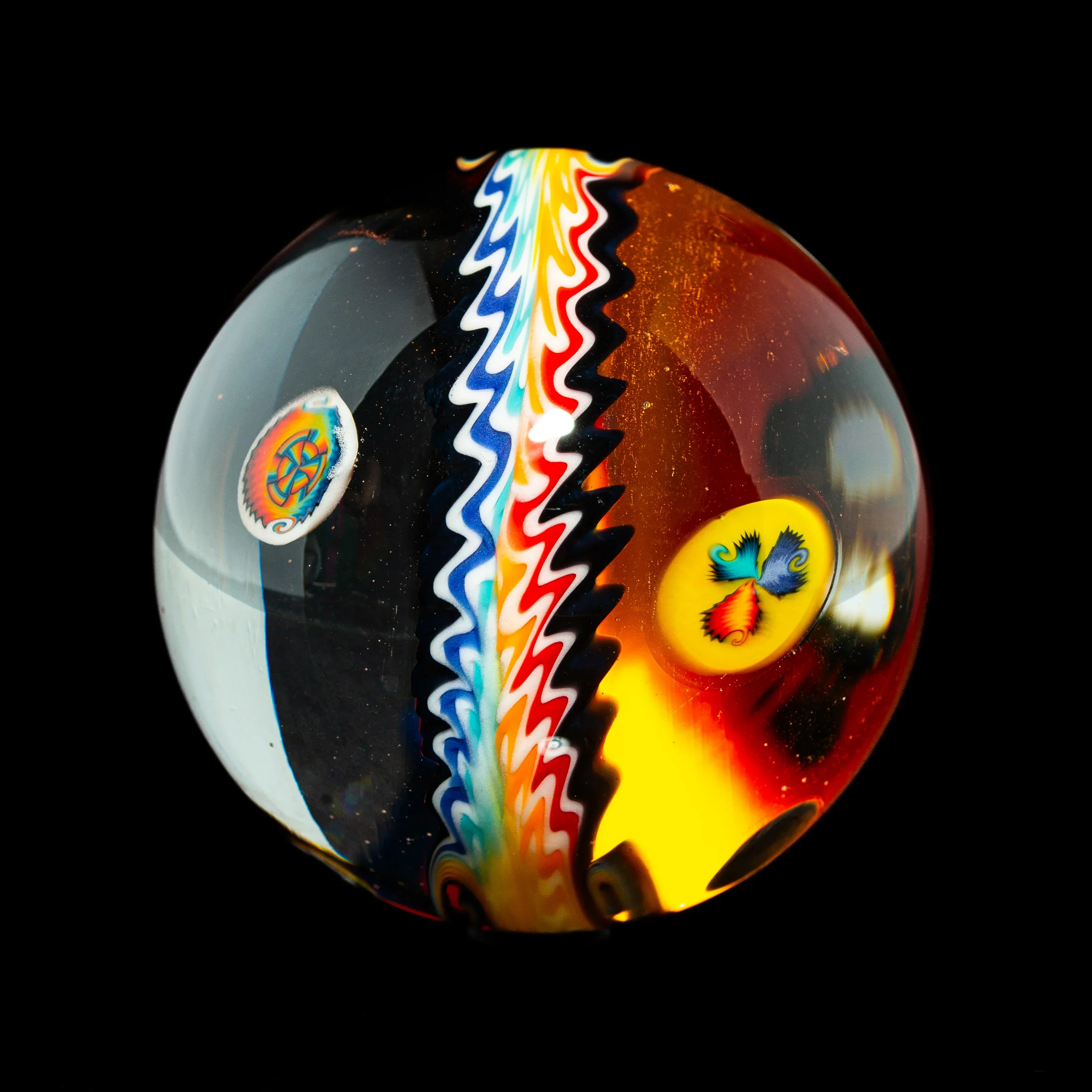KJH Glass - Bipolar Wave 45MM Marble - Image 3