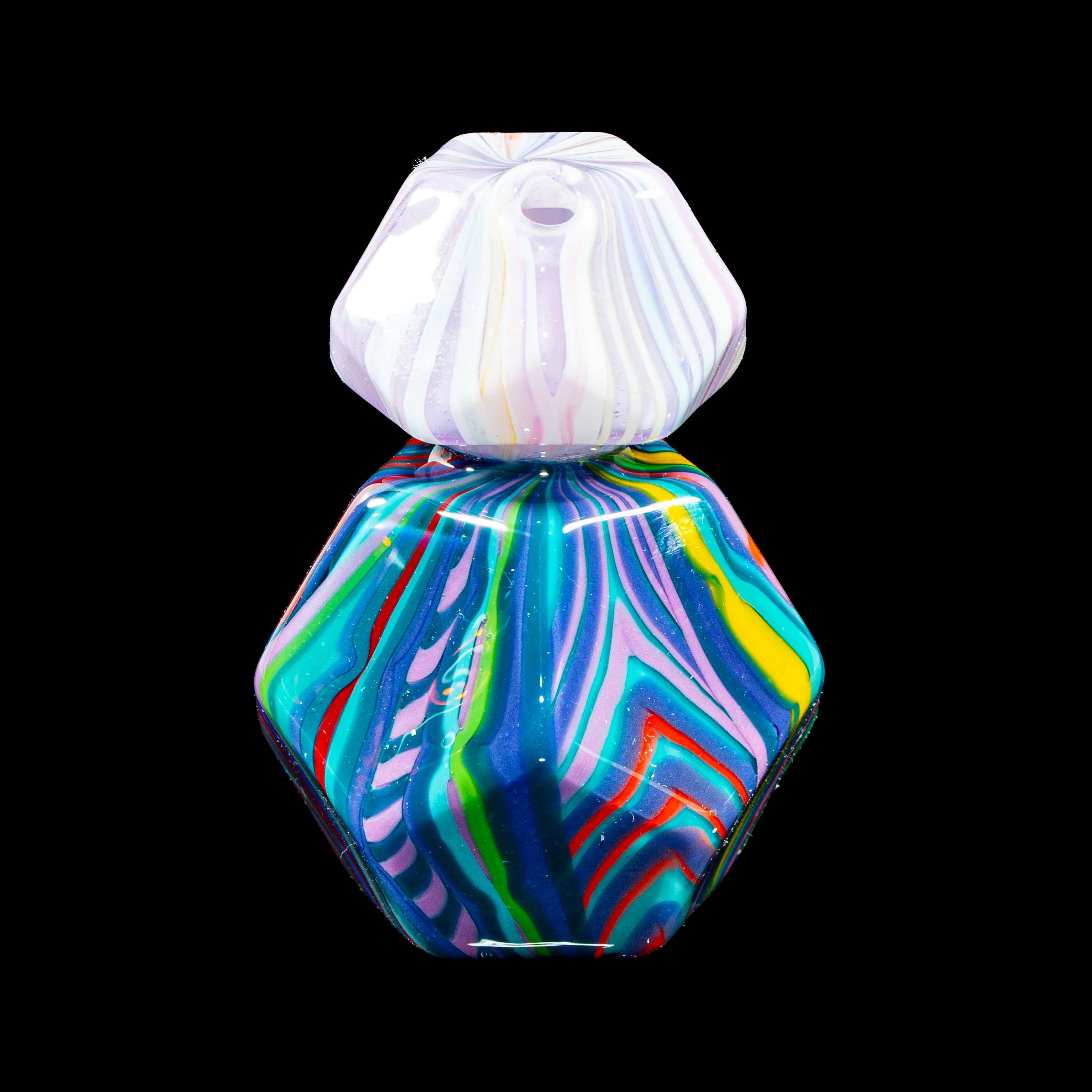 Kuhns Glass x Trip A - Pastel Coogi Geo Traveler - Image 3