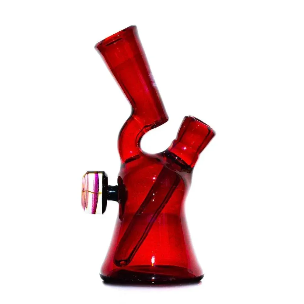 Liam The Glass Guy - Fumed Red Elvis Hunchback - Image 3