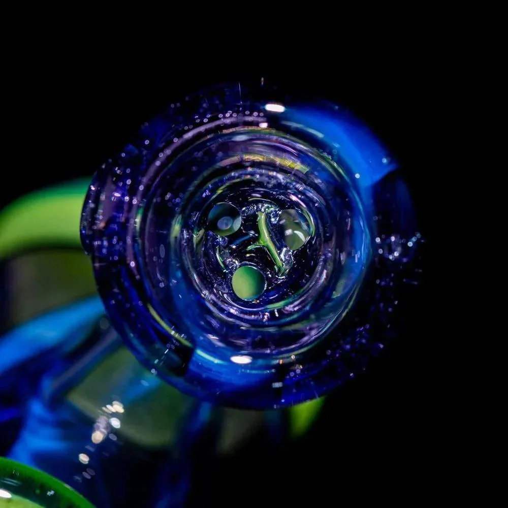 Liam The Glass Guy - Lime, White Satin, Ghost & Purple Lollipop Montage Caballero - Image 3