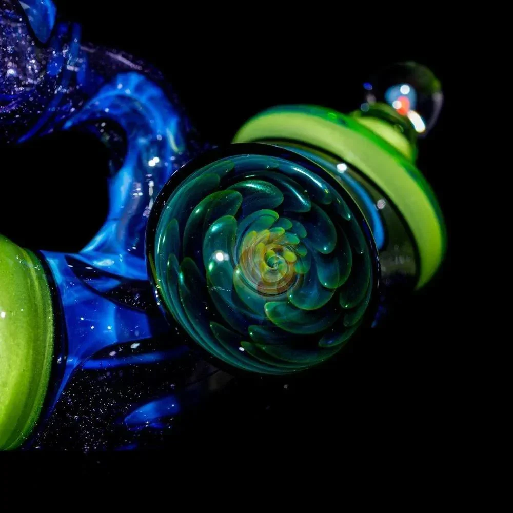 Liam The Glass Guy - Lime, White Satin, Ghost & Purple Lollipop Montage Caballero - Image 4