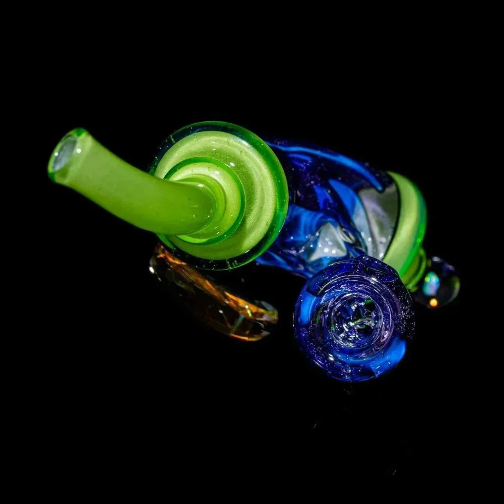 Liam The Glass Guy - Lime, White Satin, Ghost & Purple Lollipop Montage Caballero - Image 5