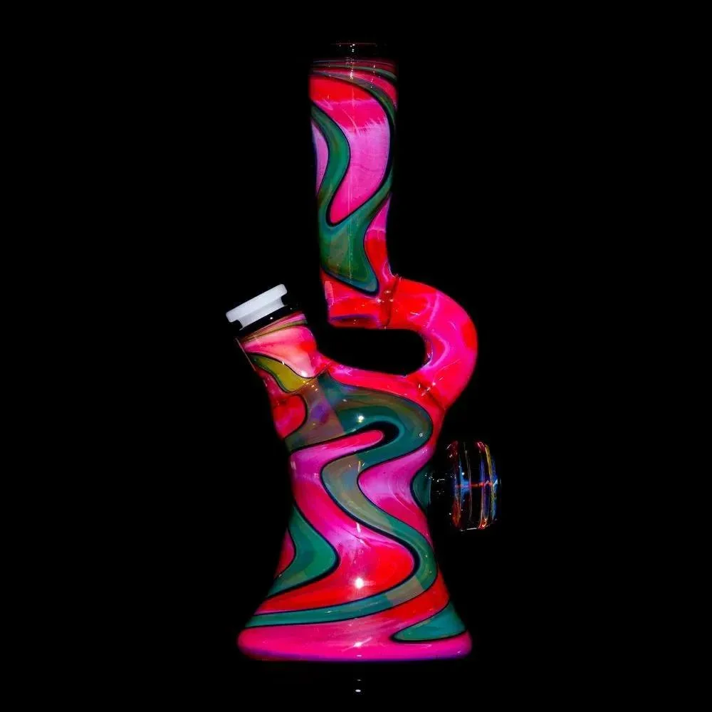Liam The Glass Guy - Pink Slyme, Lava & Dragons Eye Montage Hunch Tube - Image 2