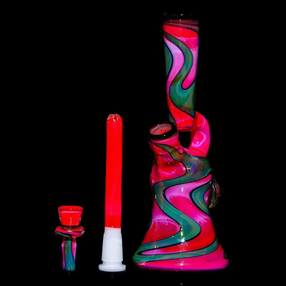 Liam The Glass Guy - Pink Slyme, Lava & Dragons Eye Montage Hunch Tube - Image 7