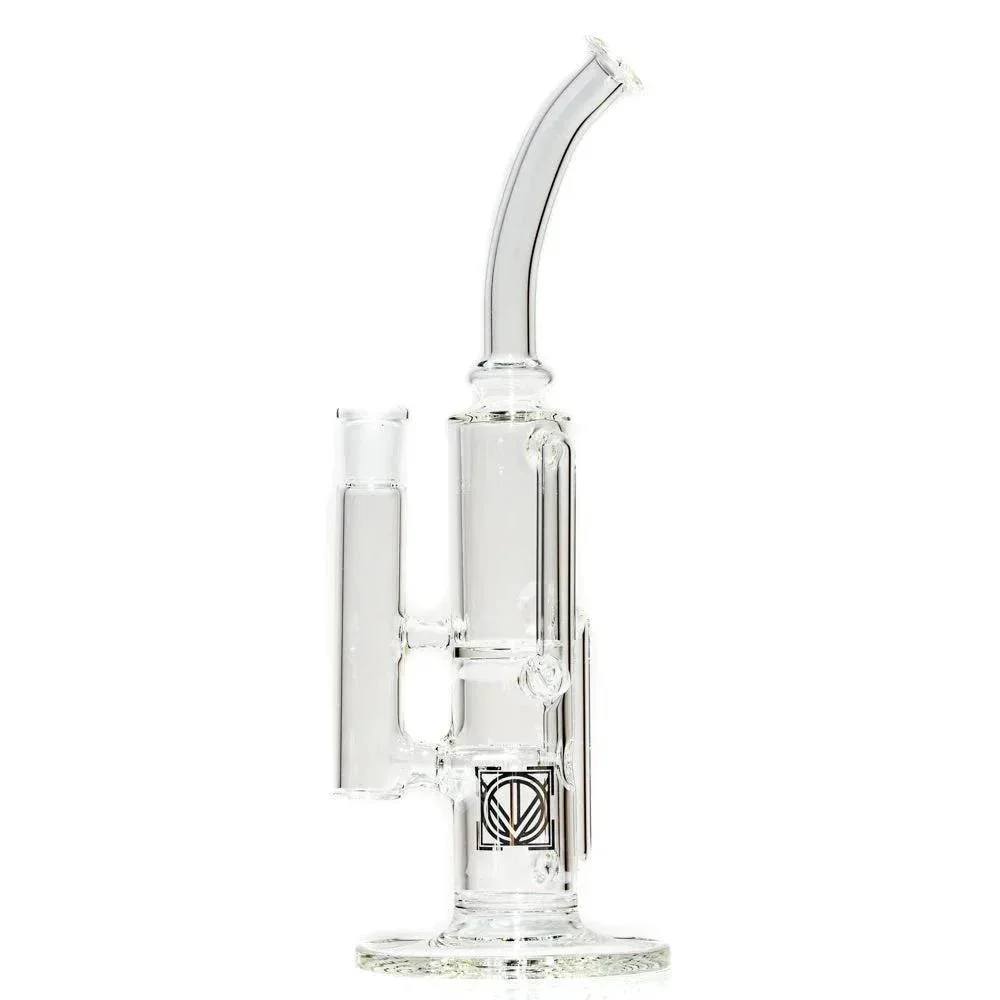 Licit Glass - 38 Special Flower Recycler Bent Neck - Image 2