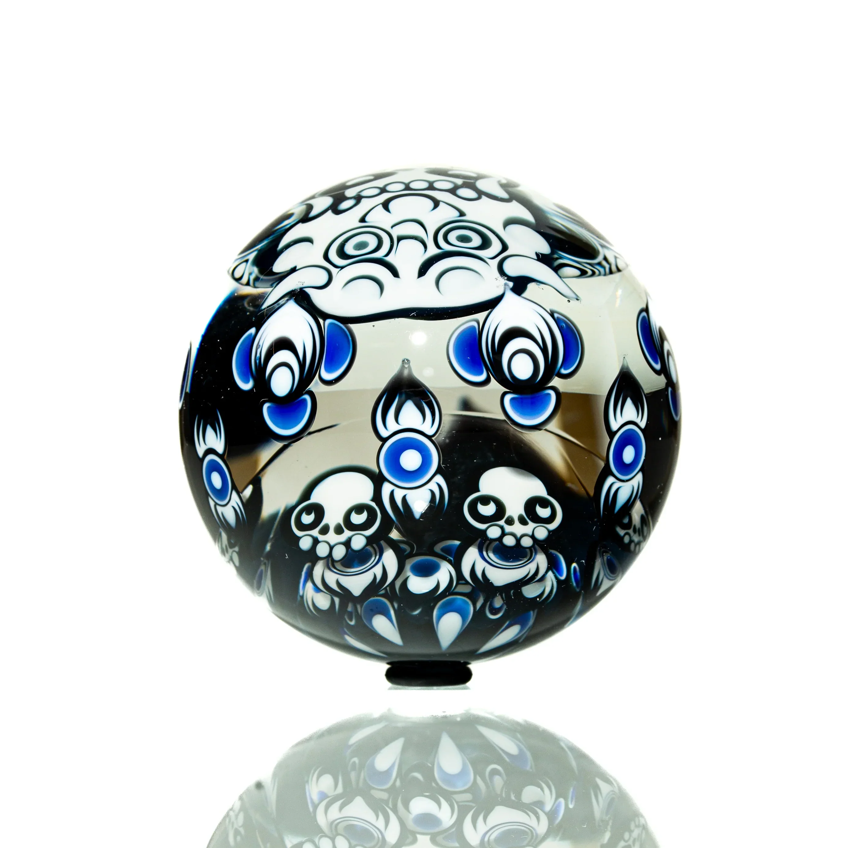 Lil Bear - 49MM Blue Demon Marble #3 - Image 4