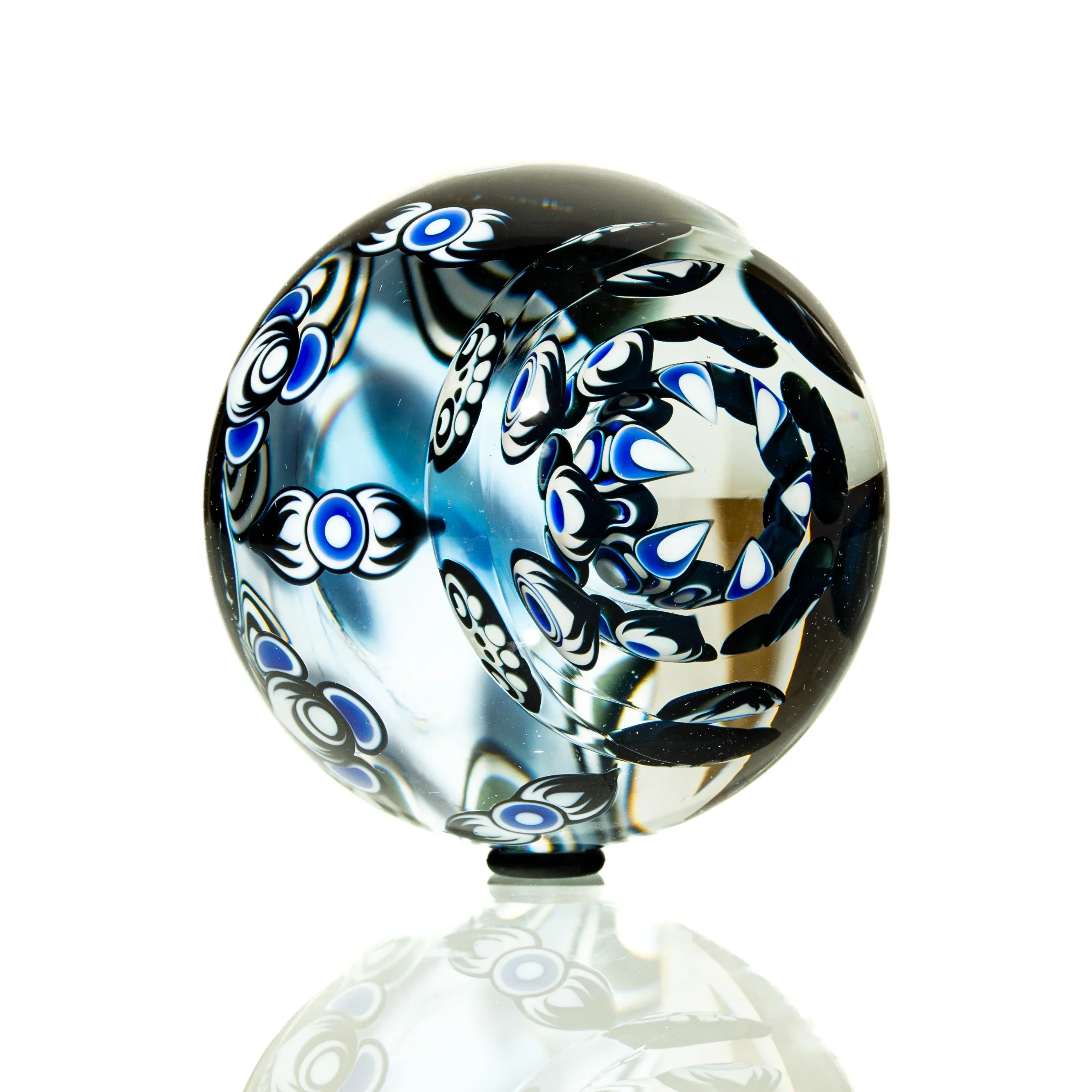Lil Bear - 49MM Blue Demon Marble #3 - Image 5