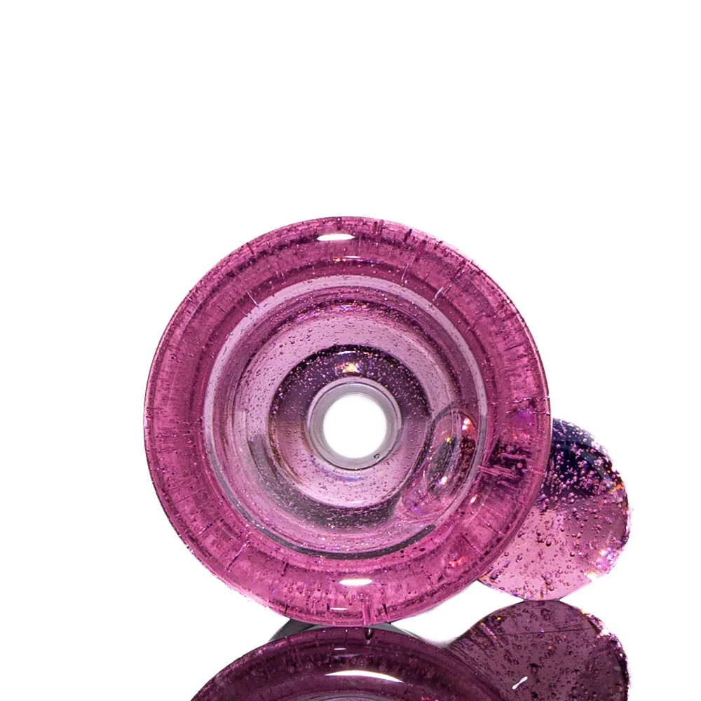 Llerandi Glass - Pink Lollipop 14mm Slide - Image 2