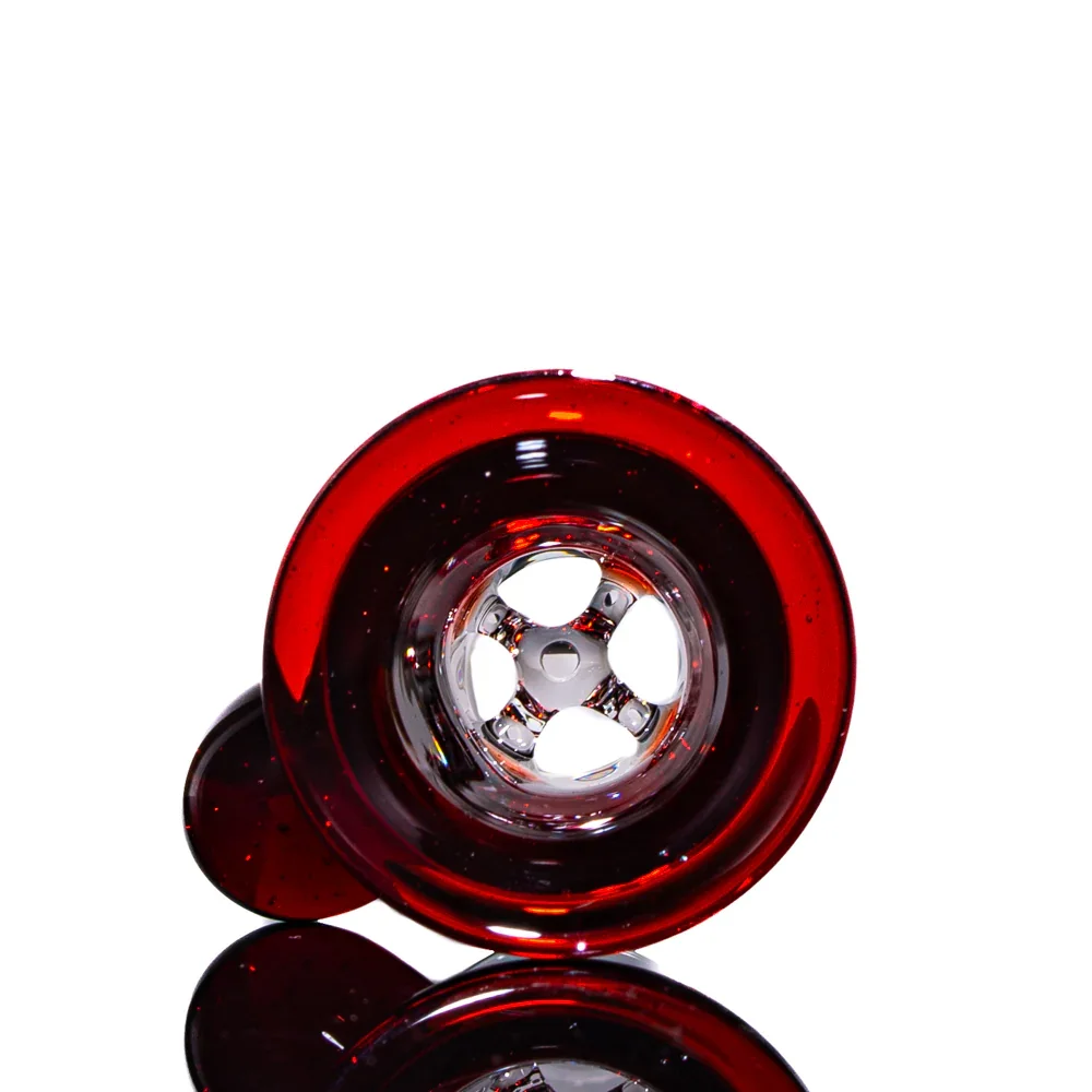 Llerandi Glass - Ruby Slippers Four Hole 18mm Slide - Image 2