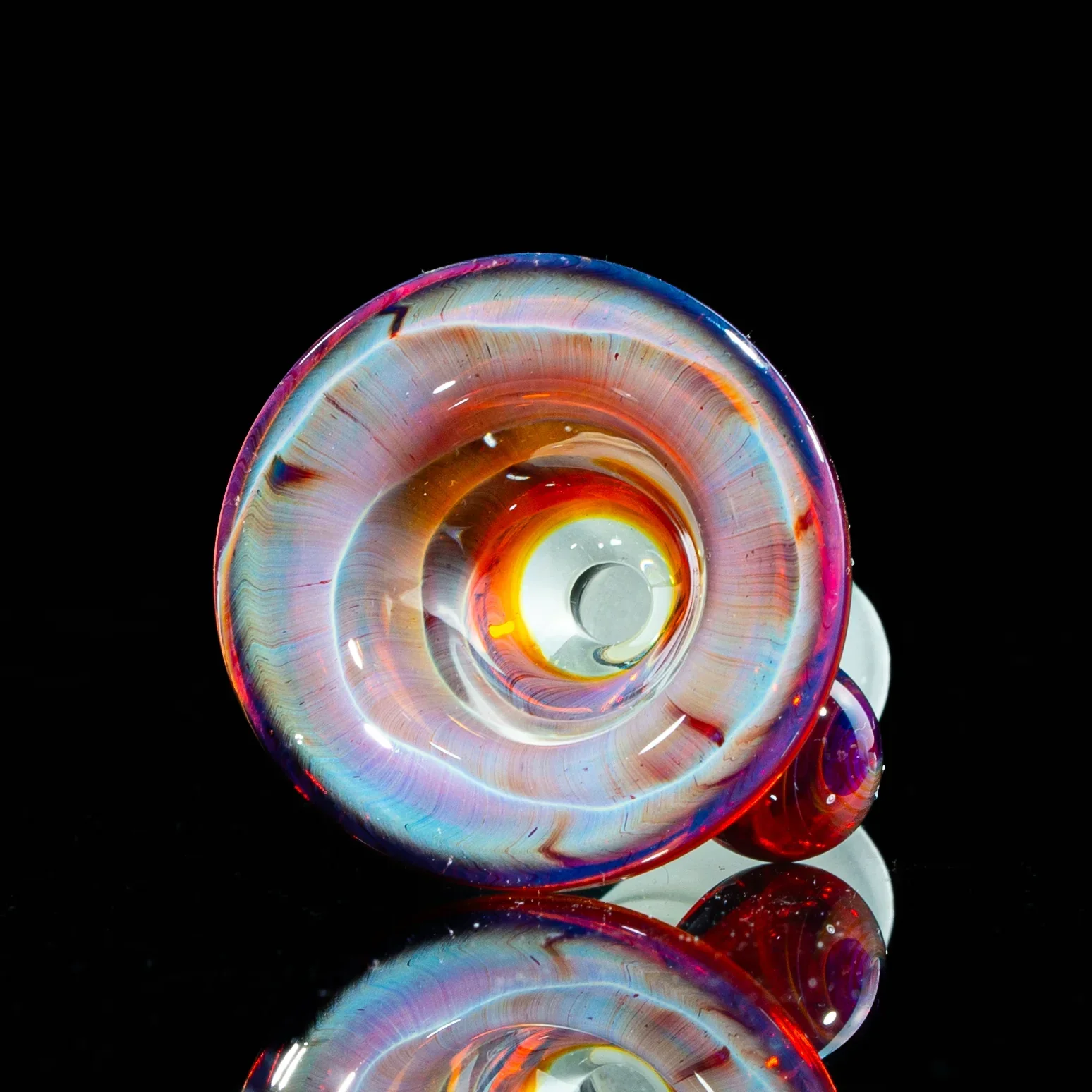 Llerandi Glass - Amber Purple 14mm Slide - Image 2