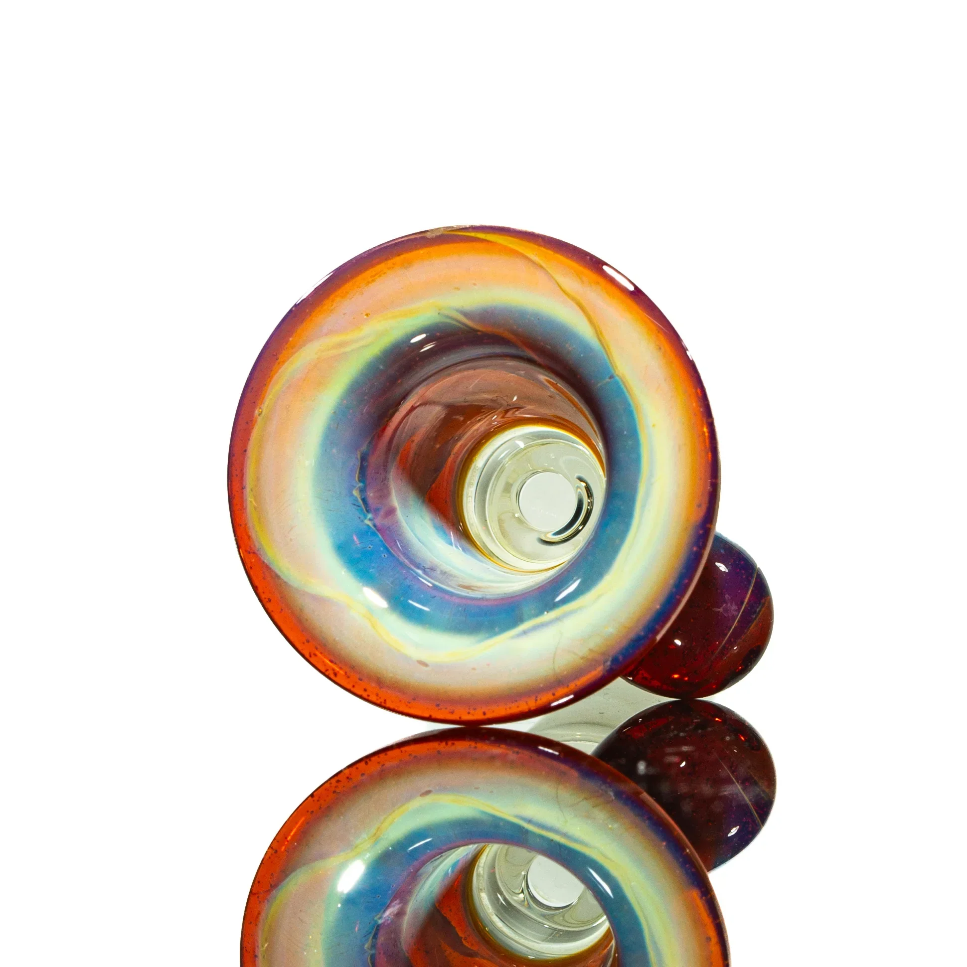 Llerandi Glass - Apricot 14mm Slide - Image 2