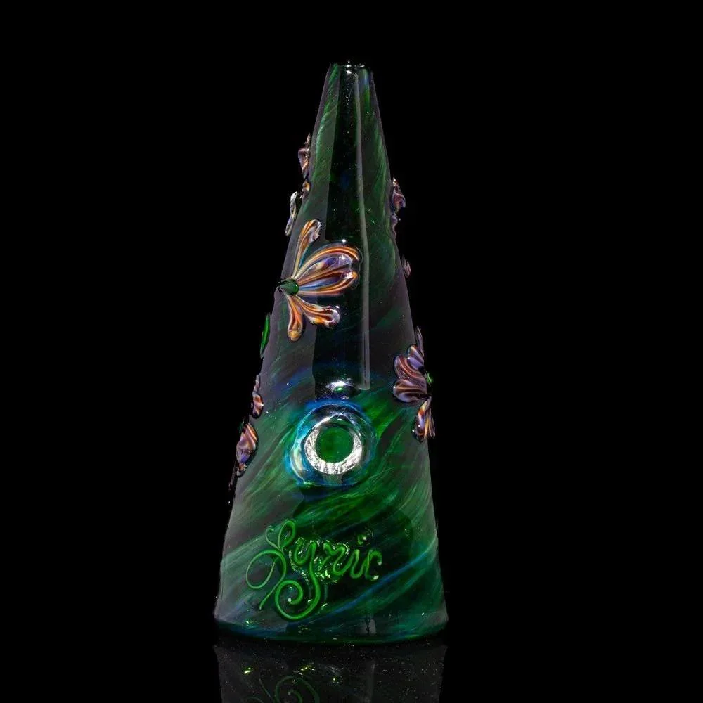 Lyric Glass - Experimental Green Flower Rig - Image 2