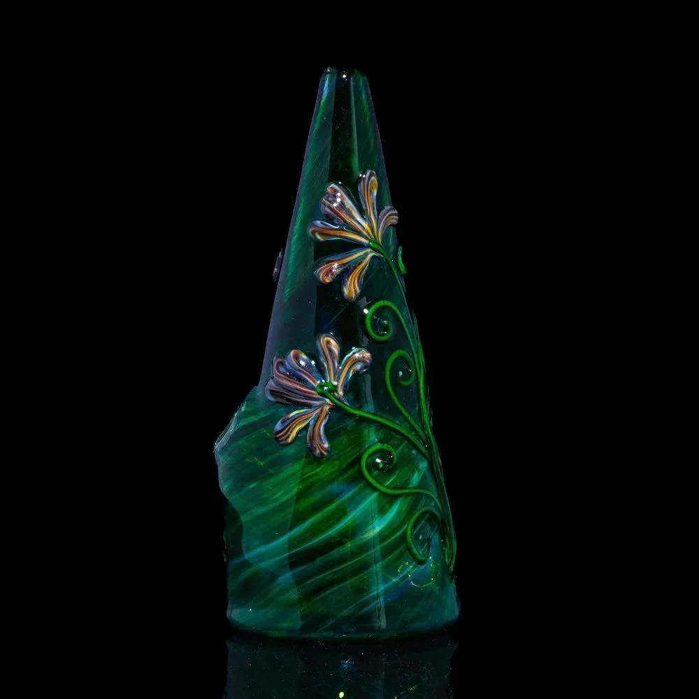 Lyric Glass - Experimental Green Flower Rig - Image 3