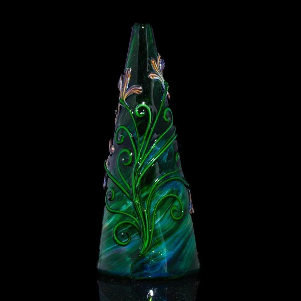 Lyric Glass - Experimental Green Flower Rig - Image 4