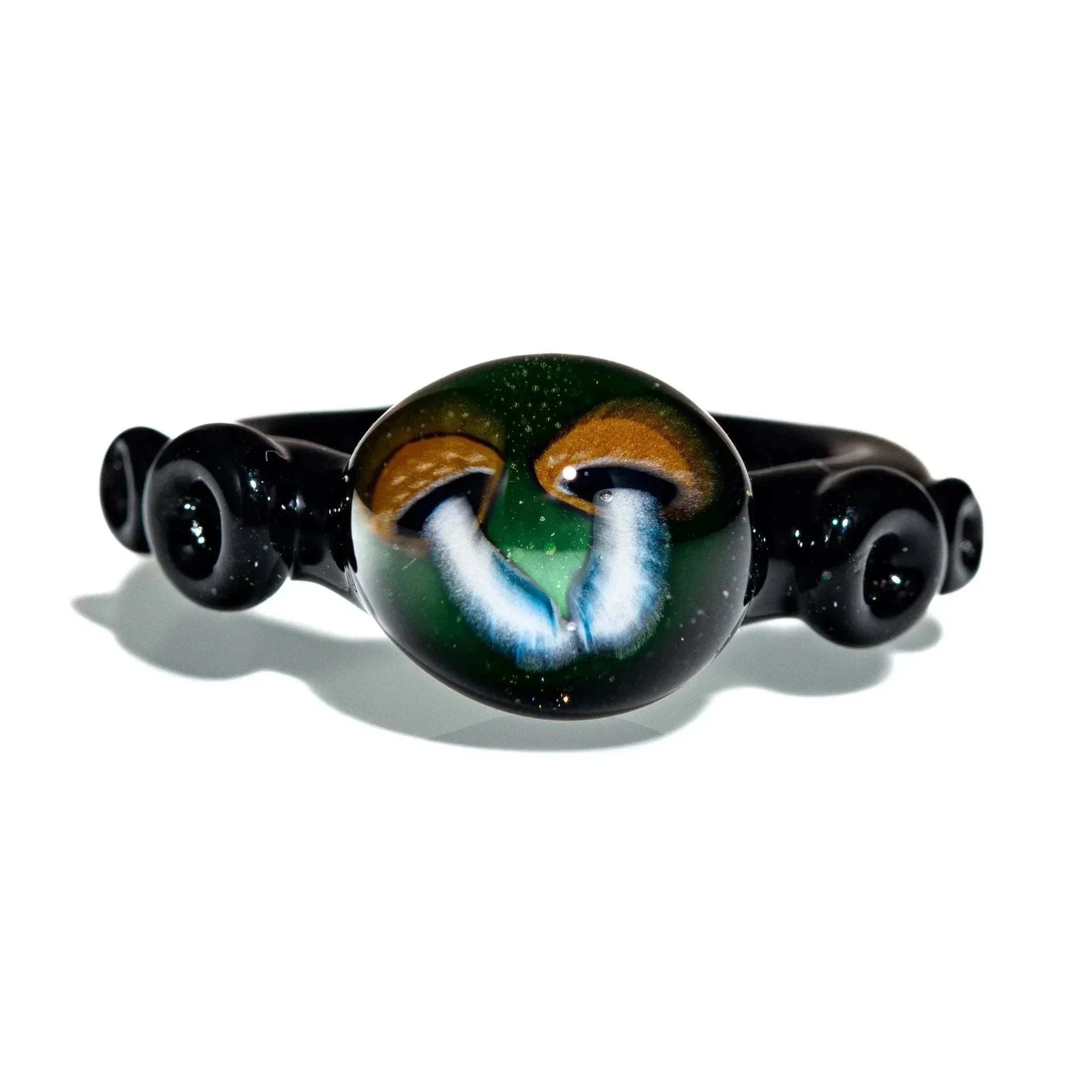 Marni Schnapper - Illuminati Mushroom Black Ring / Size 7 - Image 2