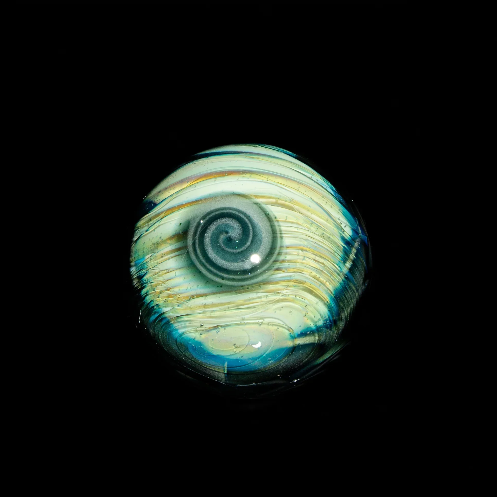 Matweeko Glass - Euro Galaxy Spiral 30MM Marble - Image 2