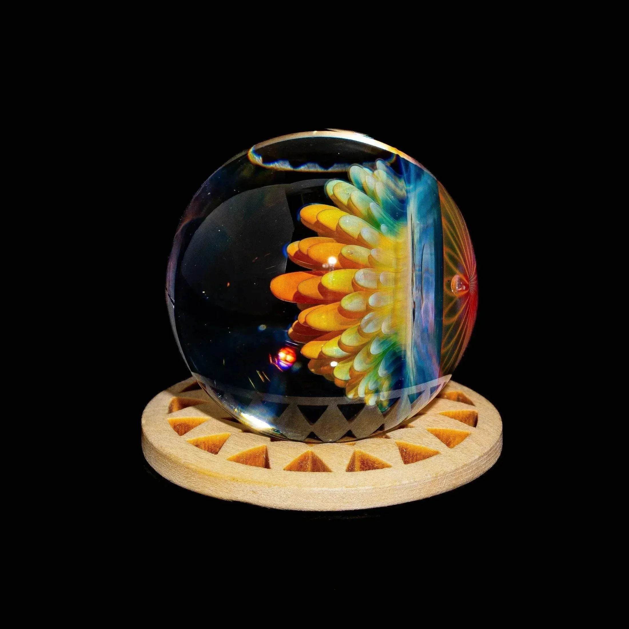 Moose & Fire - Pressure Wave Atomic Implosion 43MM Marble - Image 3