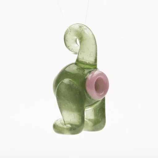 MTP/Ben Barocas UV/Moss Cat Butt Pendant - Image 2