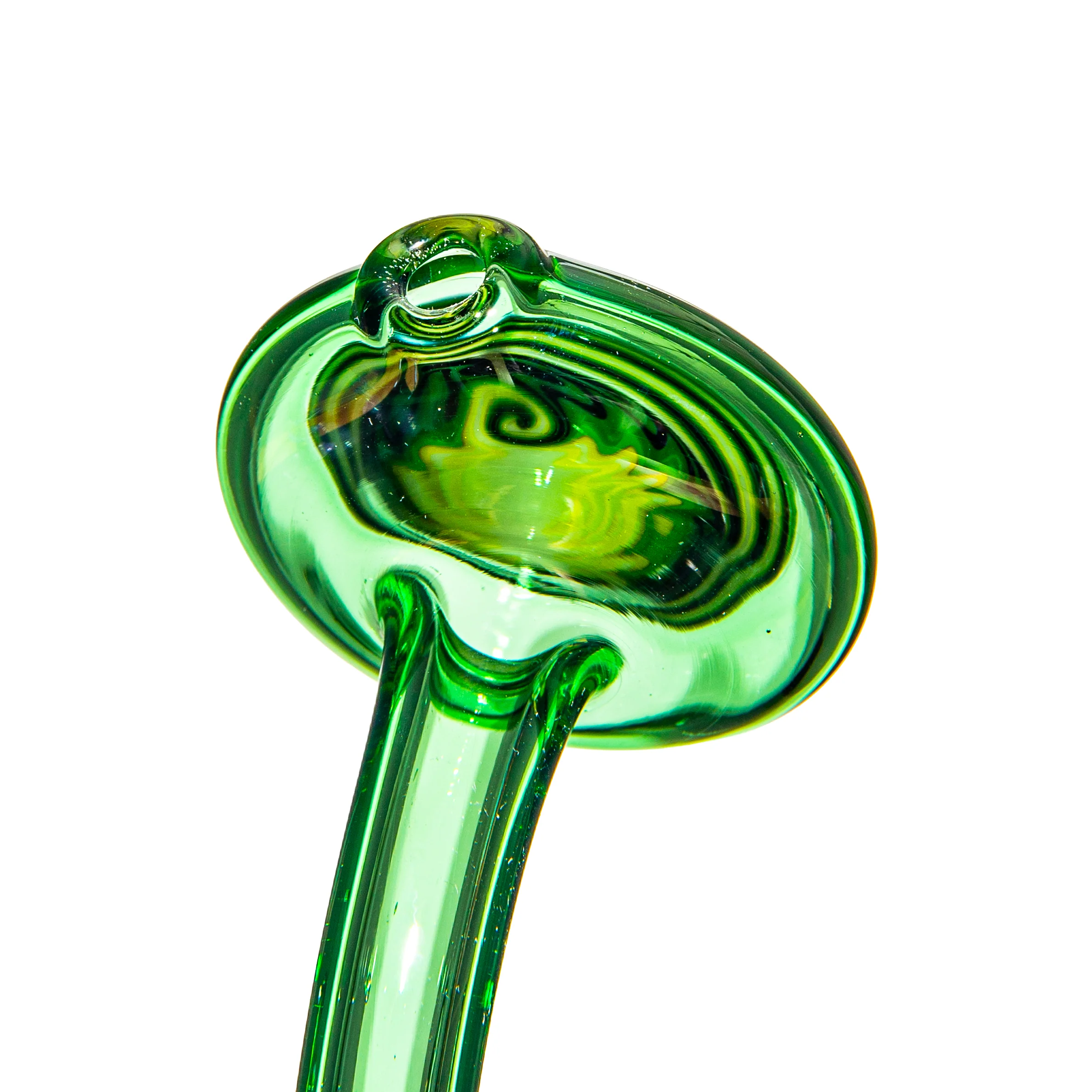 Natey Love - Green Opal Horn Dewer Bubbler - Image 6