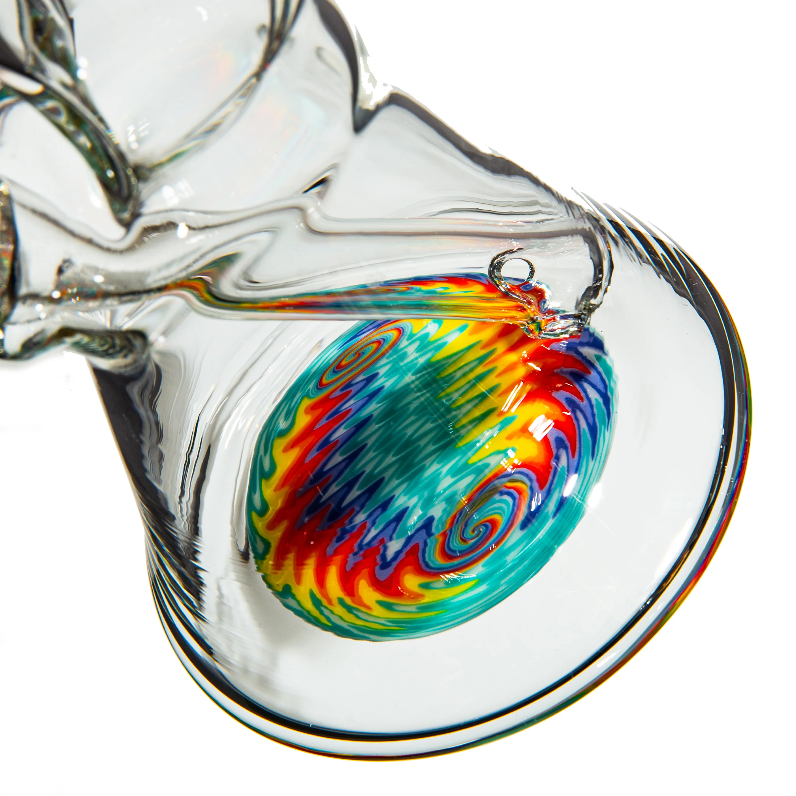 NES Glass - Teal Lip Wig Wag Mini Beaker - Image 4