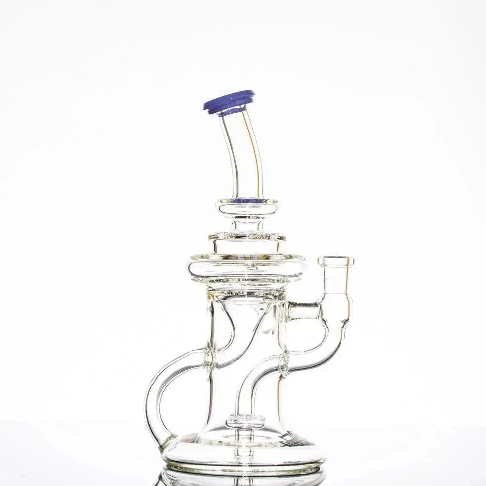 Nev Glass - Satin Purple Cheese Klein Recycler - Image 5