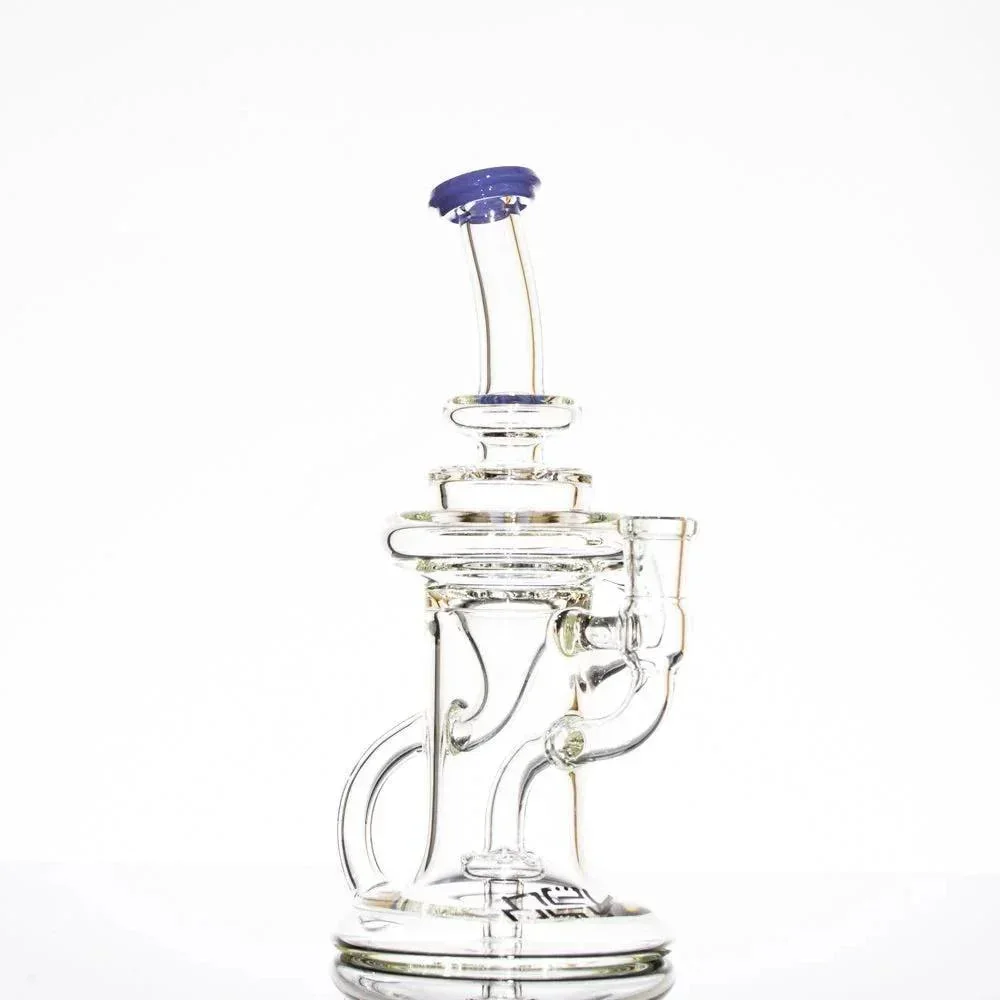 Nev Glass - Satin Purple Cheese Klein Recycler - Image 6