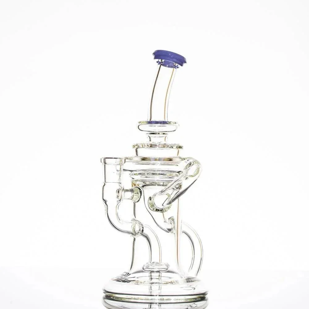 Nev Glass - Satin Purple Cheese Klein Recycler - Image 8