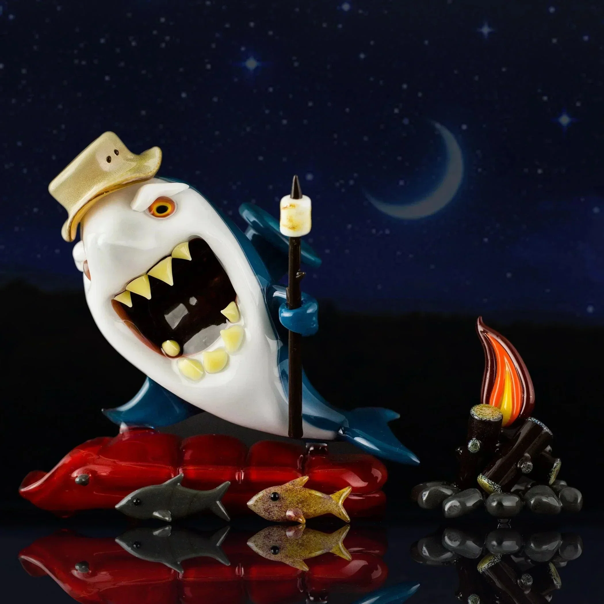 Niko Cray "Made at MELT" Campfire Shark - Image 4