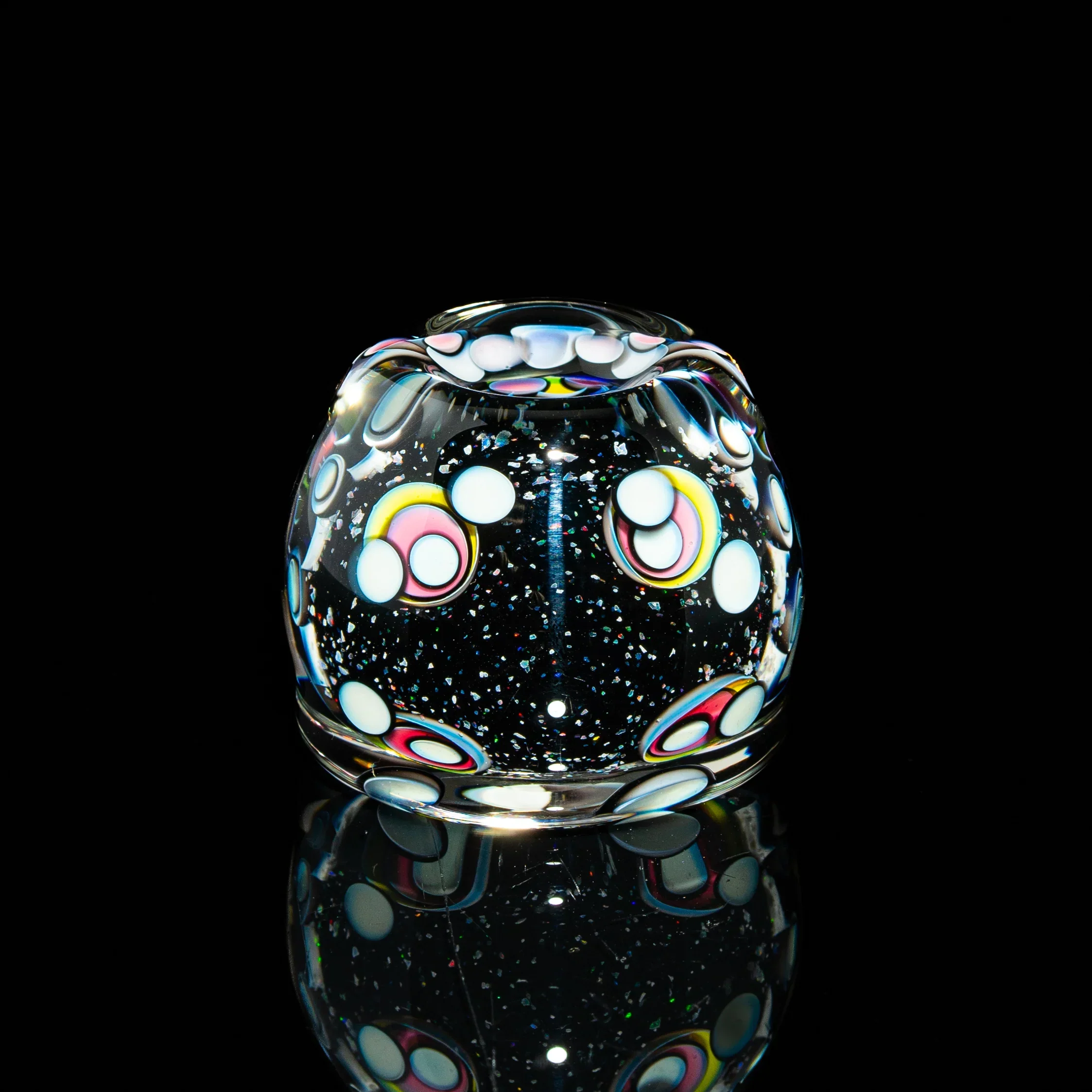 Paul Katherman - Pastel Opal Eater 66MM Marble & Matching Stand - Image 10