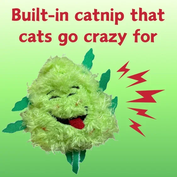 Paw:20 - Bud Jr The Nug Cat Toy - Image 5