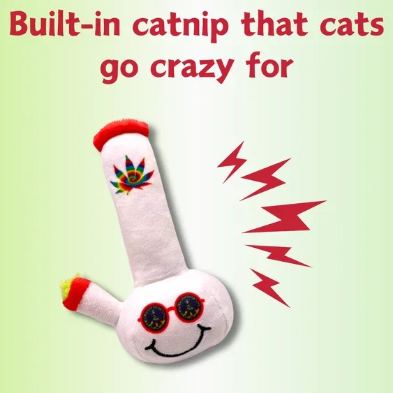 Paw:20 - Lil Billie Bong Cat Toy - Image 7