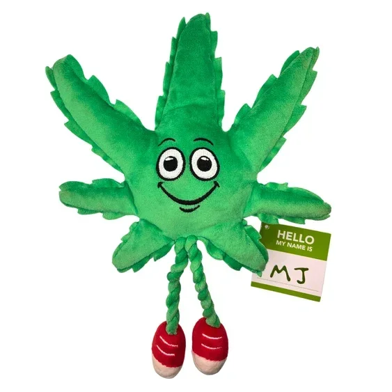 Paw:20 - MJ The Weed Leaf Dog Toy - Image 2