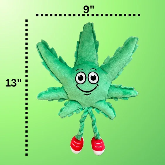Paw:20 - MJ The Weed Leaf Dog Toy - Image 3