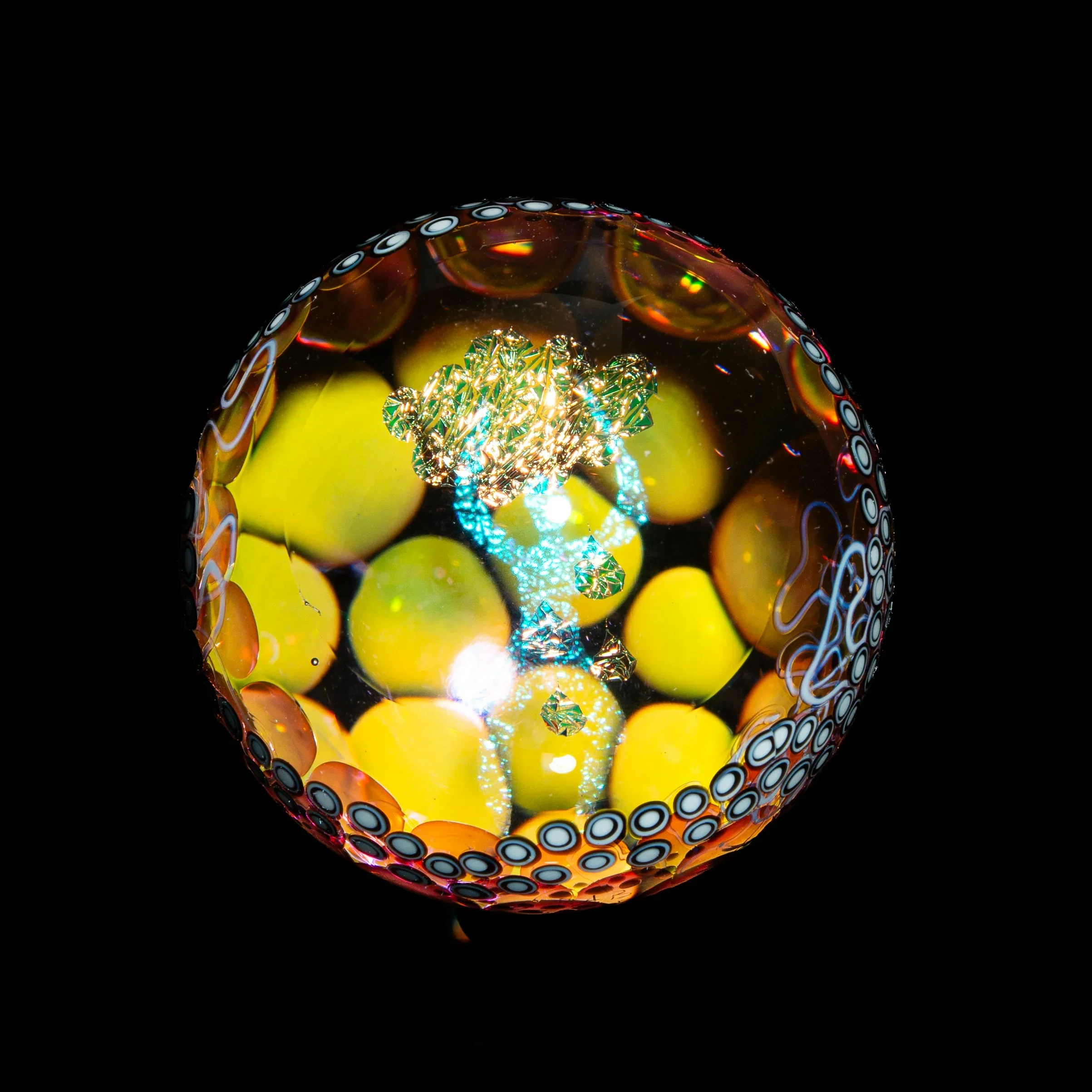 Peter Boyle - Fumed Dichro Dot 37MM Marble - Image 3