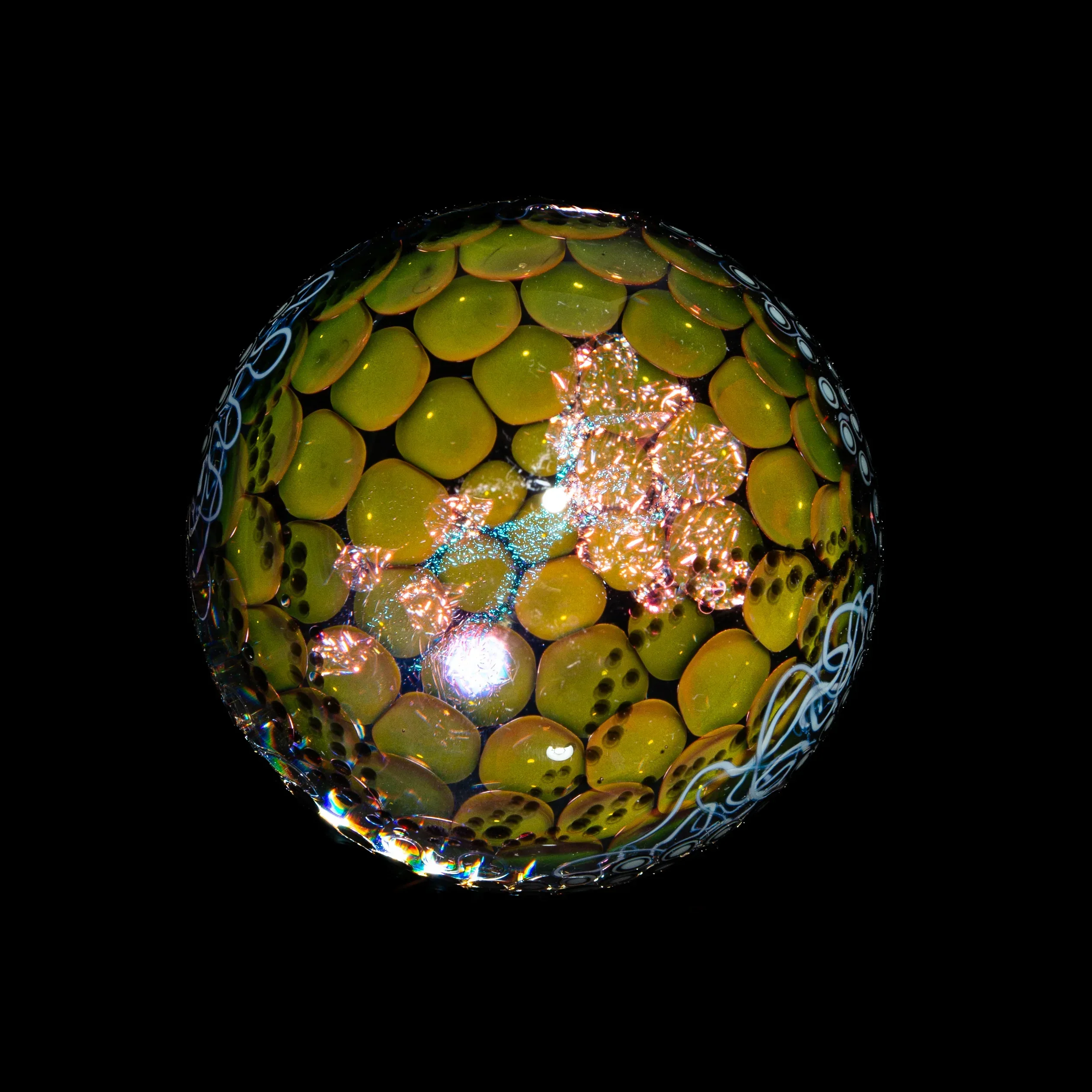 Peter Boyle - Fumed Dichro Dot 37MM Marble - Image 4