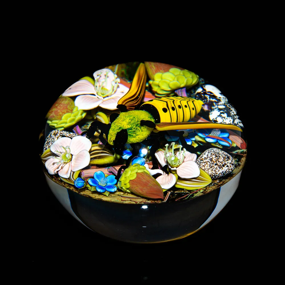 Clinton Smith - Bee Paperweight - Image 2